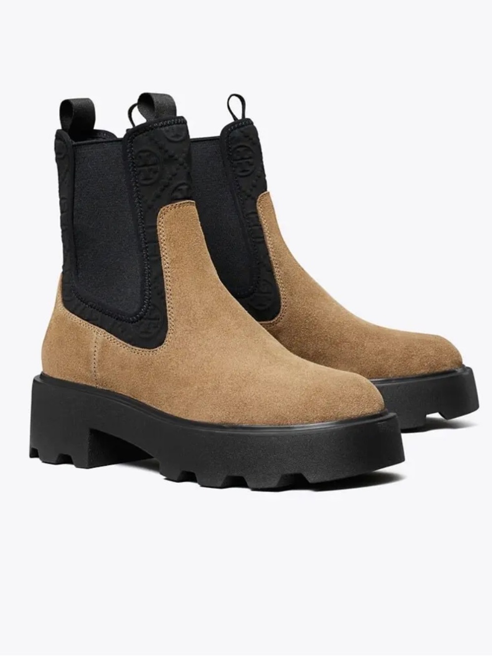 Tory Burch T Monogram Lug Chelsea Boot 65mm